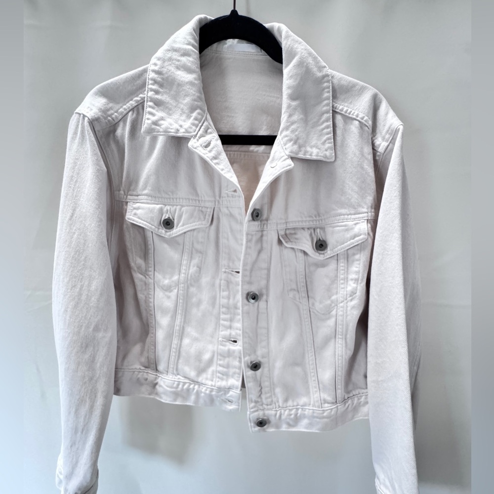 Uniqlo Off-White Denim Jacket